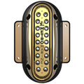 Metro Marine High-Output Vertical Surface Mount Light w/Intelligent Monochromatic LEDs - Blue, 45 Beam