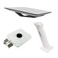 KVH Starlink Flat Panel Kit w/16" Seaview Pedestal Mount  ADASTLKA Starlink Top Plate - Activation  Service Plans Through KVH ONLY