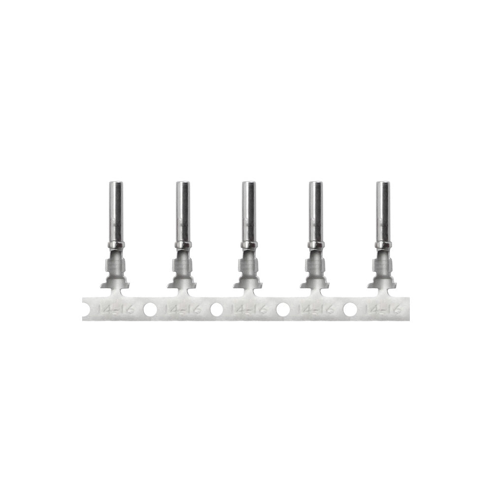 Pacer Deutsch Stamped  Formed Contacts f/14-18 AWG Wire - Socket Cavity Style - 100 Pack