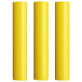 Pacer Battery Cable Heat Shrink Tubing - 1" x 12" - Yellow (3-Pieces)