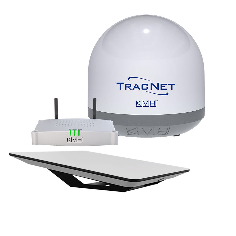 KVH HP Starlink Flat Panel Terminal Kit w/o Router  Ethernet Adapter w/TracNet Coastal Pro 5G/WiFi Compact Terminal - Activation  Service Plans Through KVH ONLY