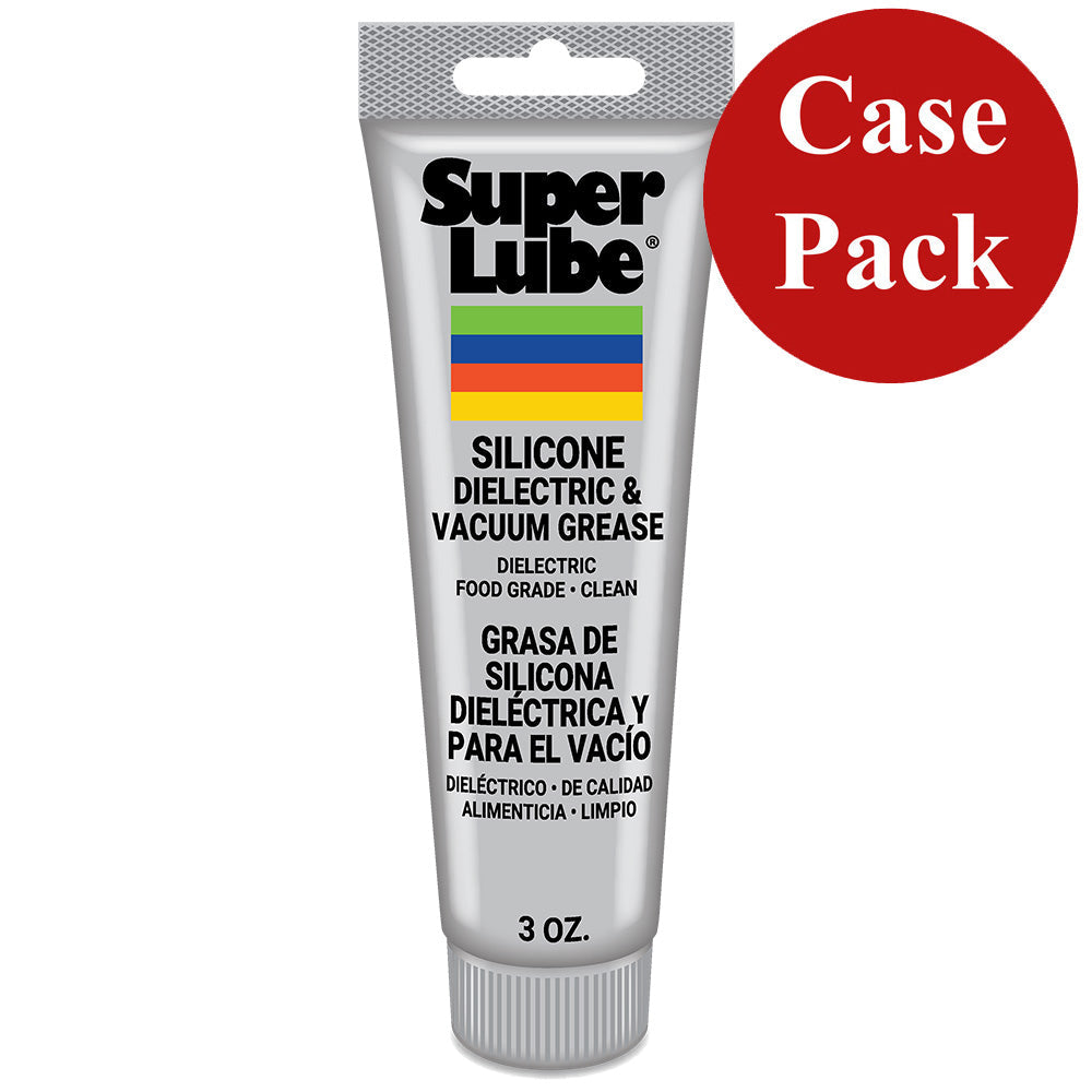 Super Lube Silicone Dielectric  Vacuum Grease - 3oz Tube *Case of 12