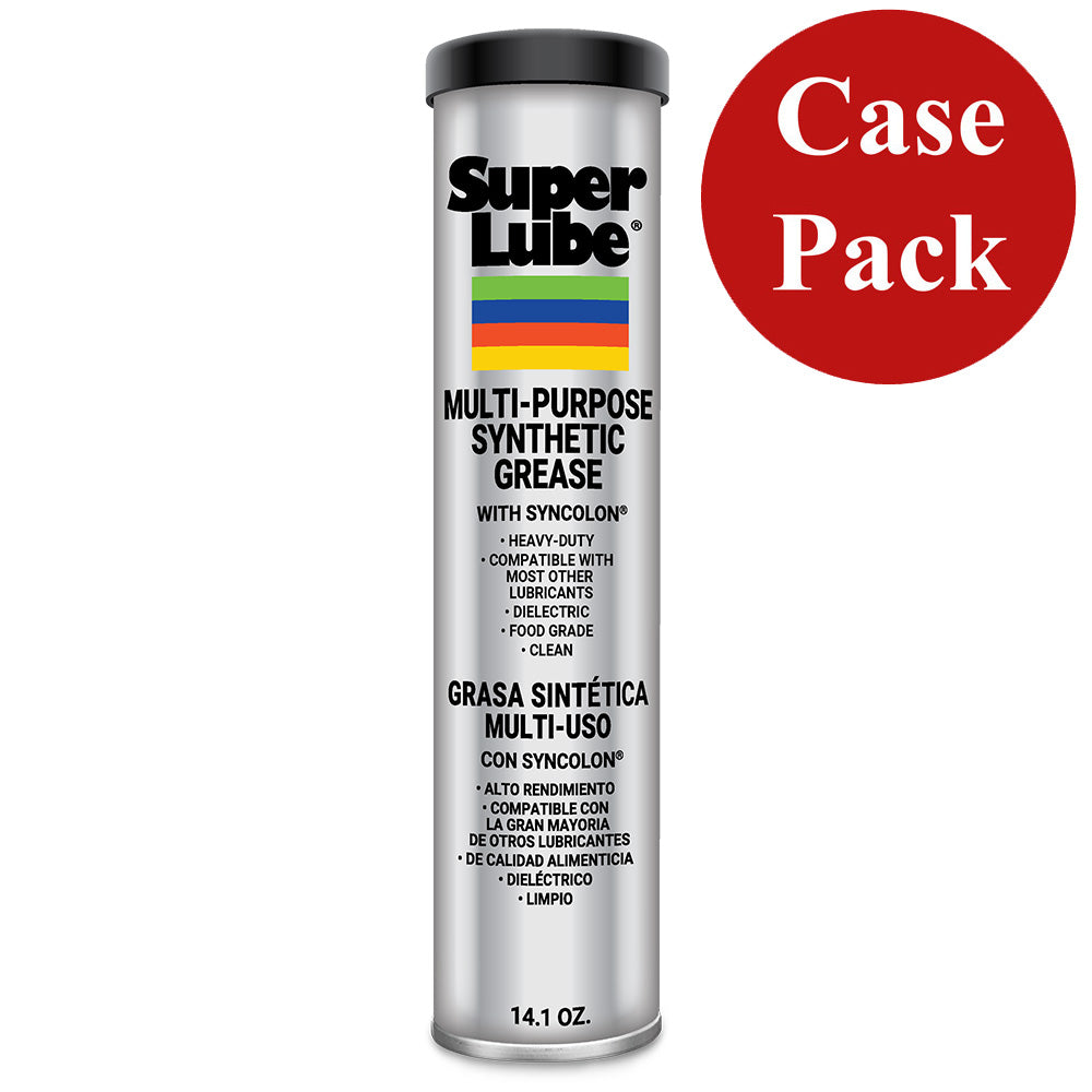 Super Lube Multi-Purpose Synthetic Grease w/Syncolon - 14.1oz Cartridge *Case of 12