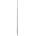 Scout 8' Black VHF Antenna 6dB Heavy Stainless Steel Ferrule w/6M RG-8x Includes PL-259 Heavy Duty Offshore Antenna KS-43