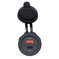 Bluewater Round Dual USB/USB-C Charger