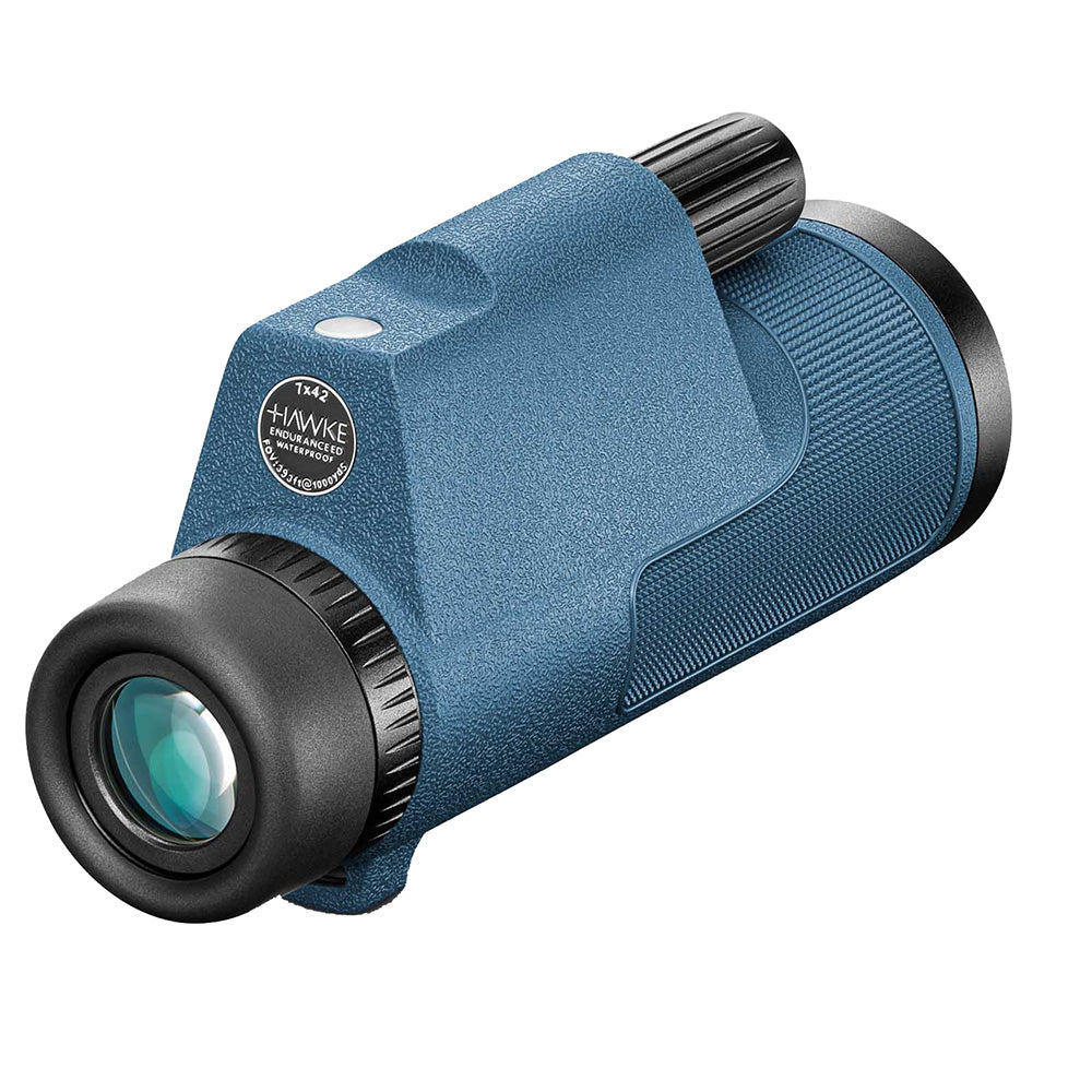 Hawke Optics Endurance ED Marine Binoculars 7x42 Monocular - Blue w/Compass