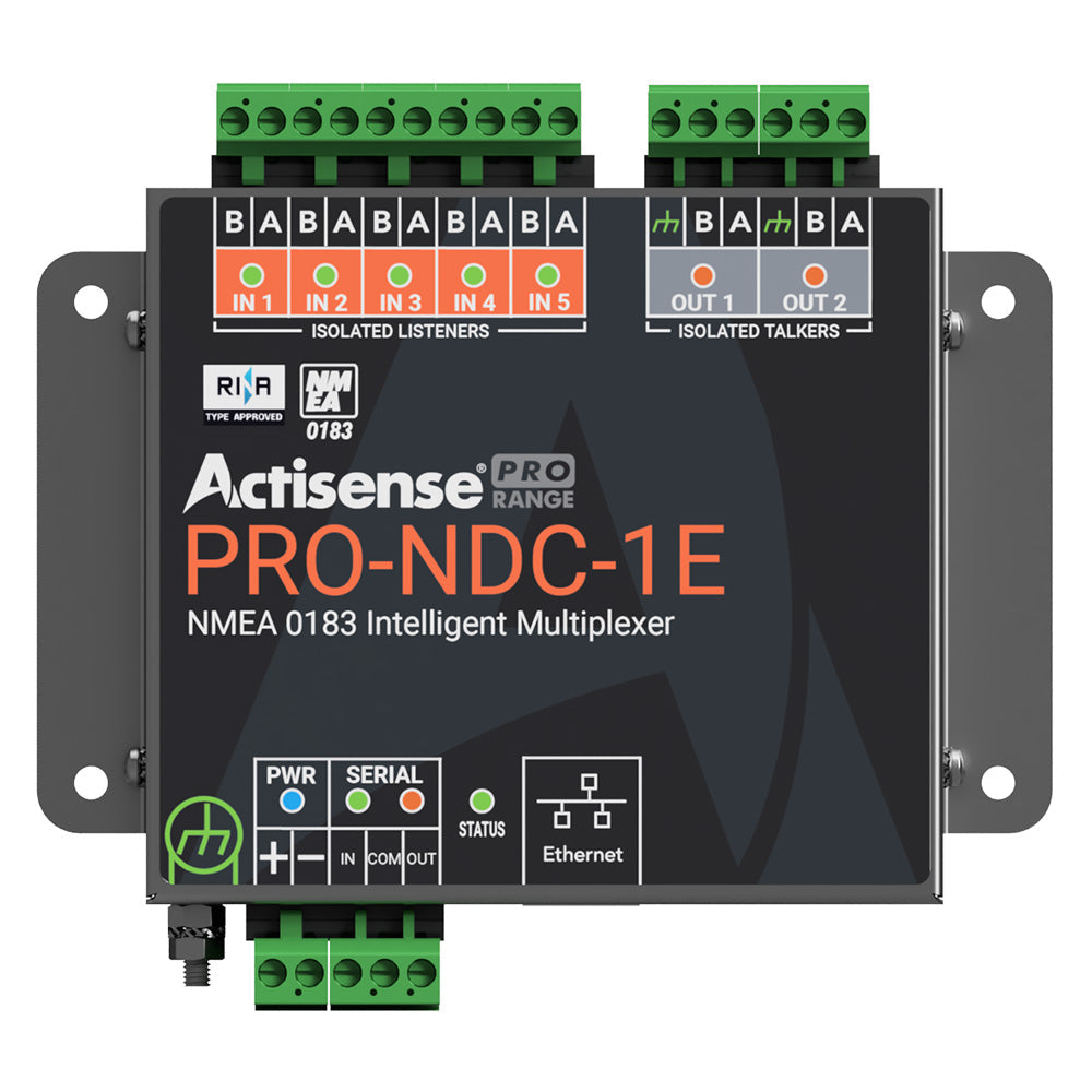 Actisense PRO NMEA 0183 Multiplexer - 5 Inputs  2 ISO-Drive Outputs, Ethernet  Serial Connections