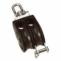 Barton Size 1 30mm Plain Bearing Pulley Block Double Swivel  Becket
