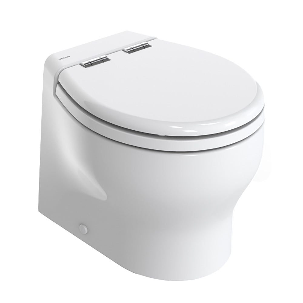 Thetford Silence 2G w/Wood Polyester Soft Close Seat  Standard Solenoid - Short, White, 24V