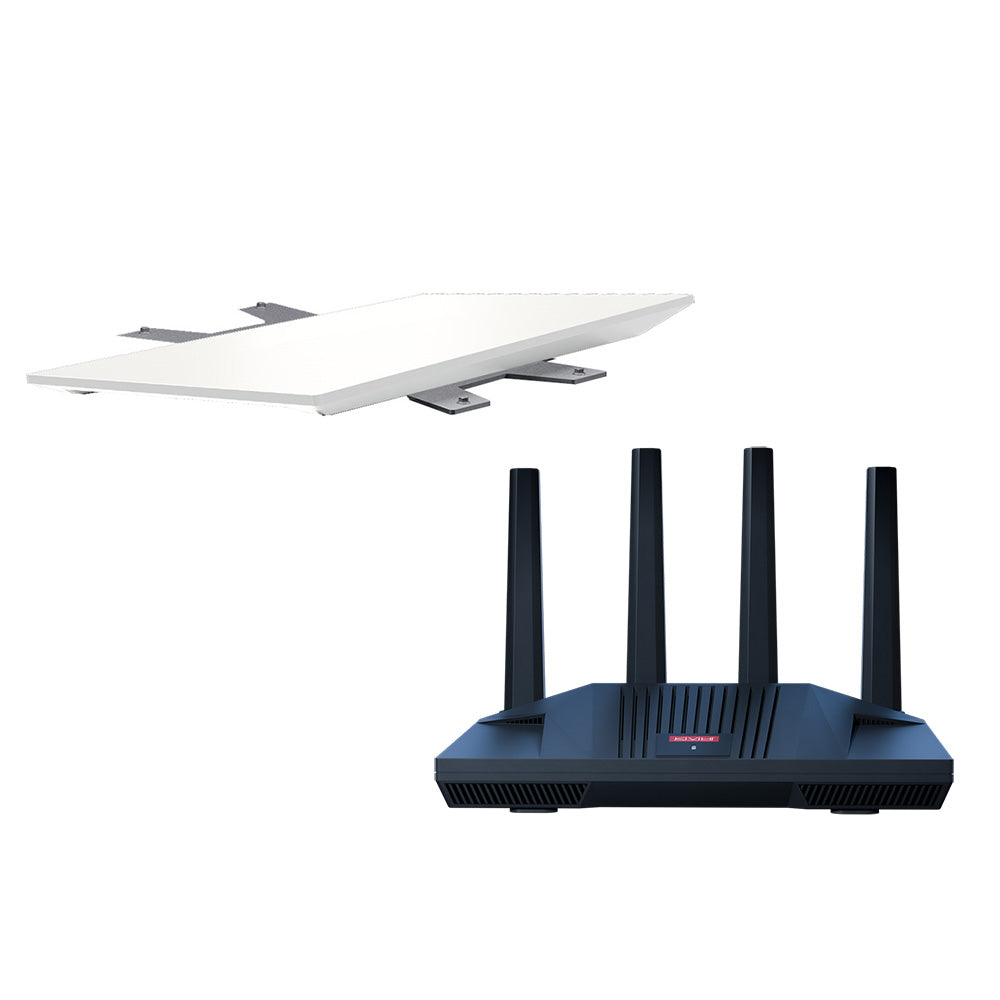 KVH Starlink Performance Gen 3 Kit w/Flat Mount  CommBox Edge Core Communications Gateway  Wi-Fi Router - Activation  Service Plans Through KVH ONLY