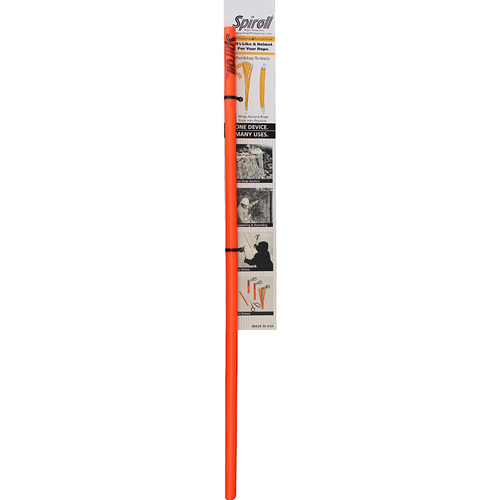 Spiroll Rope Protector Orange f/Lines 1/2"  Greater