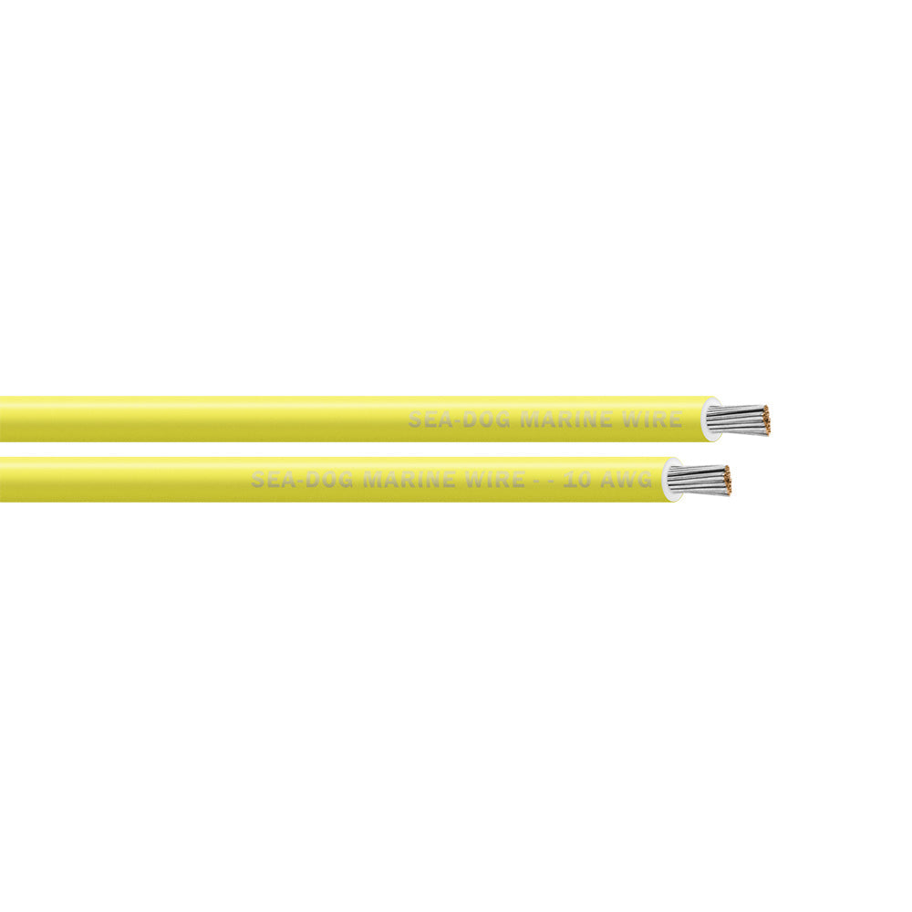 Sea-Dog 10 AWG Yellow Primary Wire - 500'