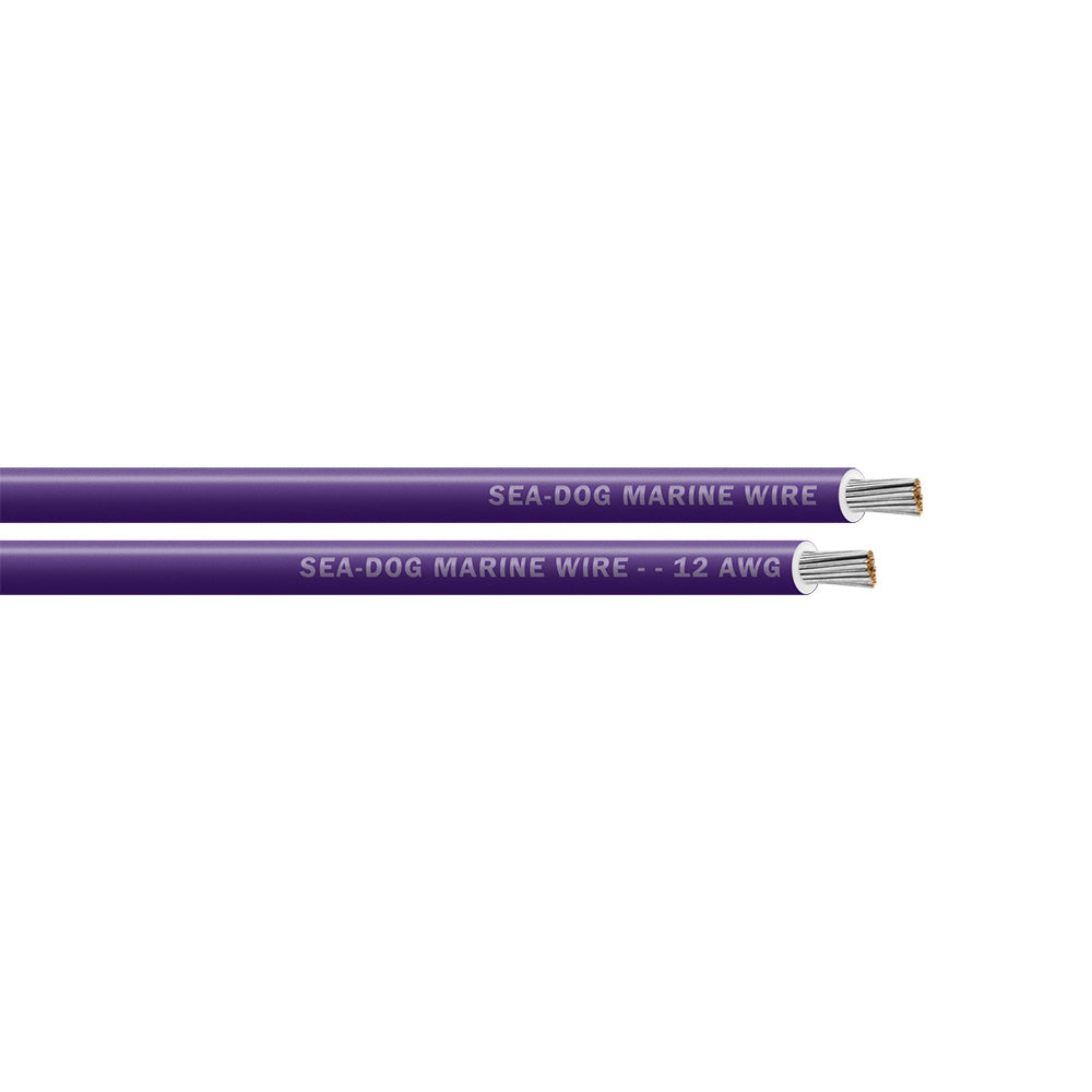 Sea-Dog 12 AWG Purple Primary Wire - 400'