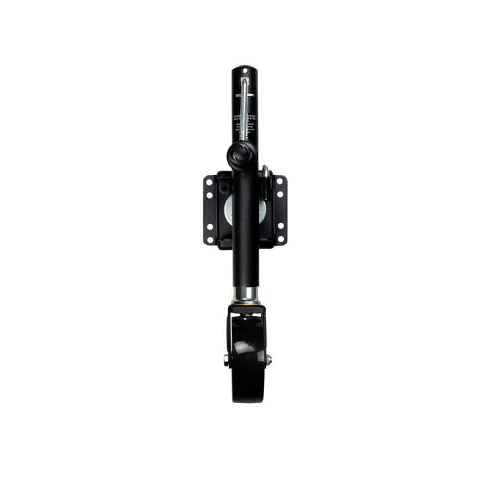 Powerwinch Select Series Jack - 1200lb, Bolt-On, Single Wheel, Carbon Black