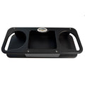 Deep Blue Marine Double Cup Holder w/Suction Cups - Black