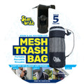 Star brite Mesh Trash Bag w/Locking Suction Cup  Litter Guard Cinch Tie - 5 Gallons
