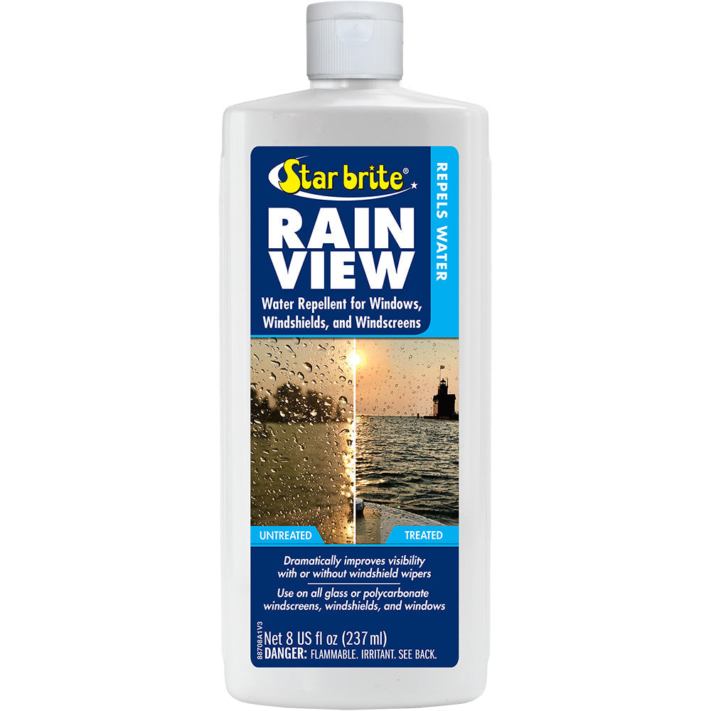 Star brite Rain View - Rain Repellent f/Windshields  Windows - 8 oz