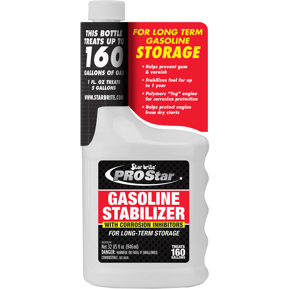 Star brite PRO Star Gas Stabilizer w/Corrosion Inhibitors - 32 oz