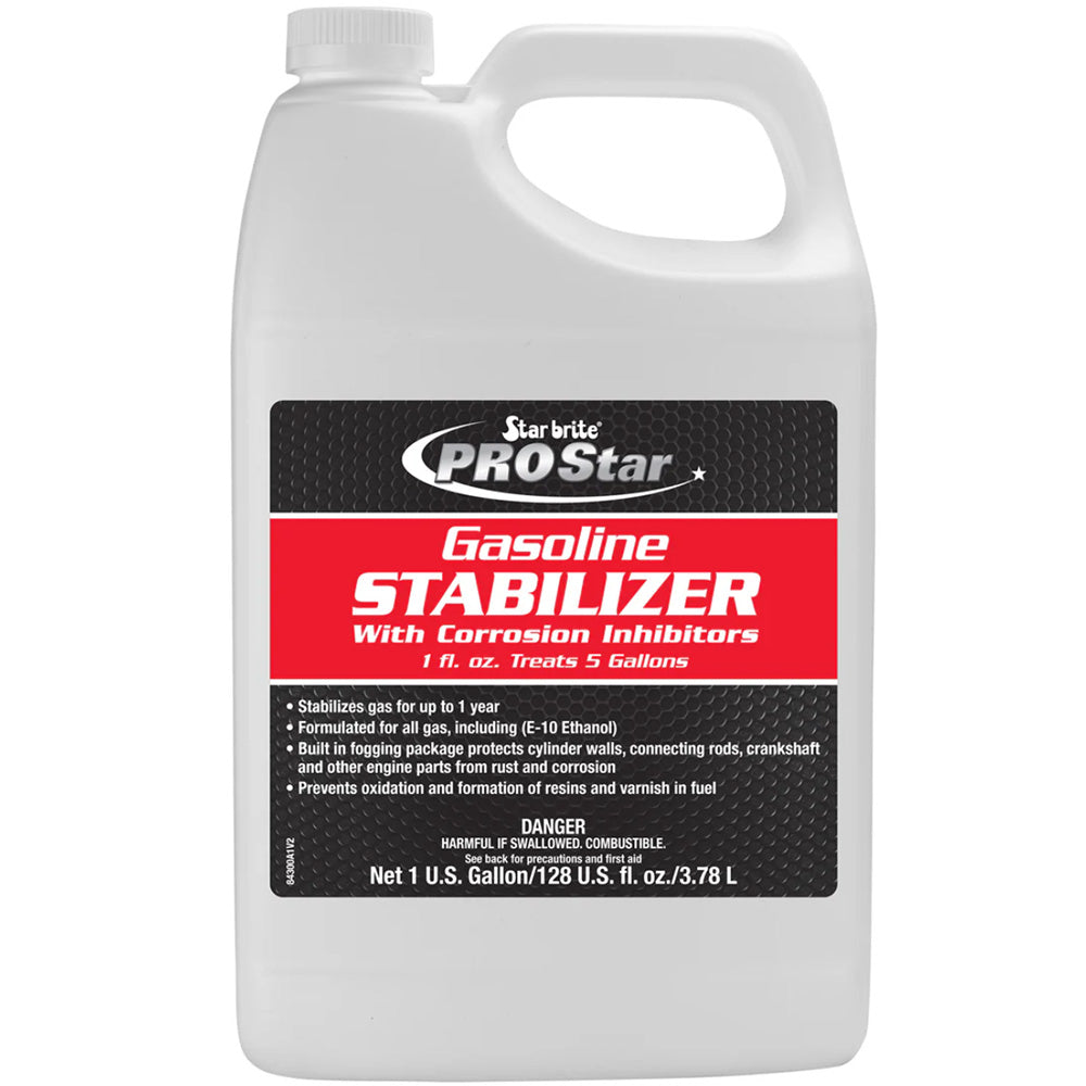 Star brite PRO Star Gas Stabilizer w/Corrosion Inhibitors - 1 Gallon