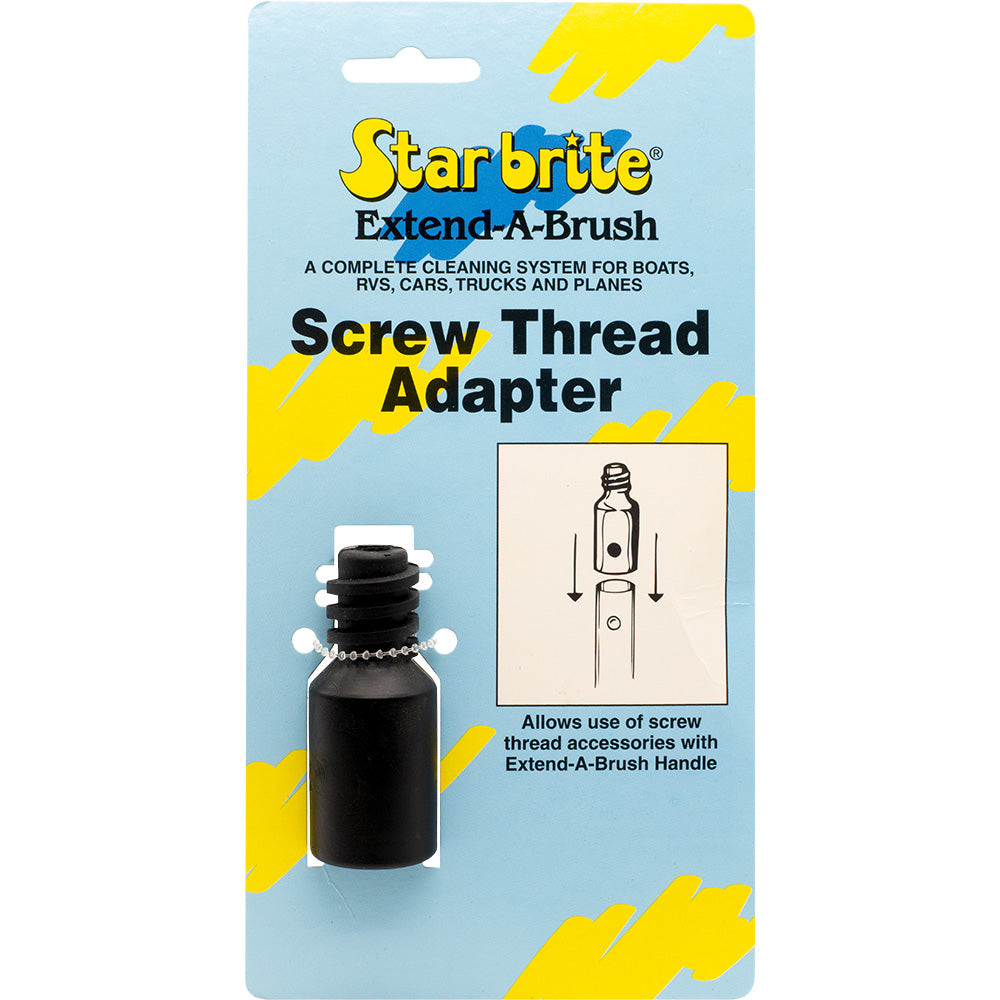 Star brite Screw Thread Adapter f/Extend-A-Brush Handles