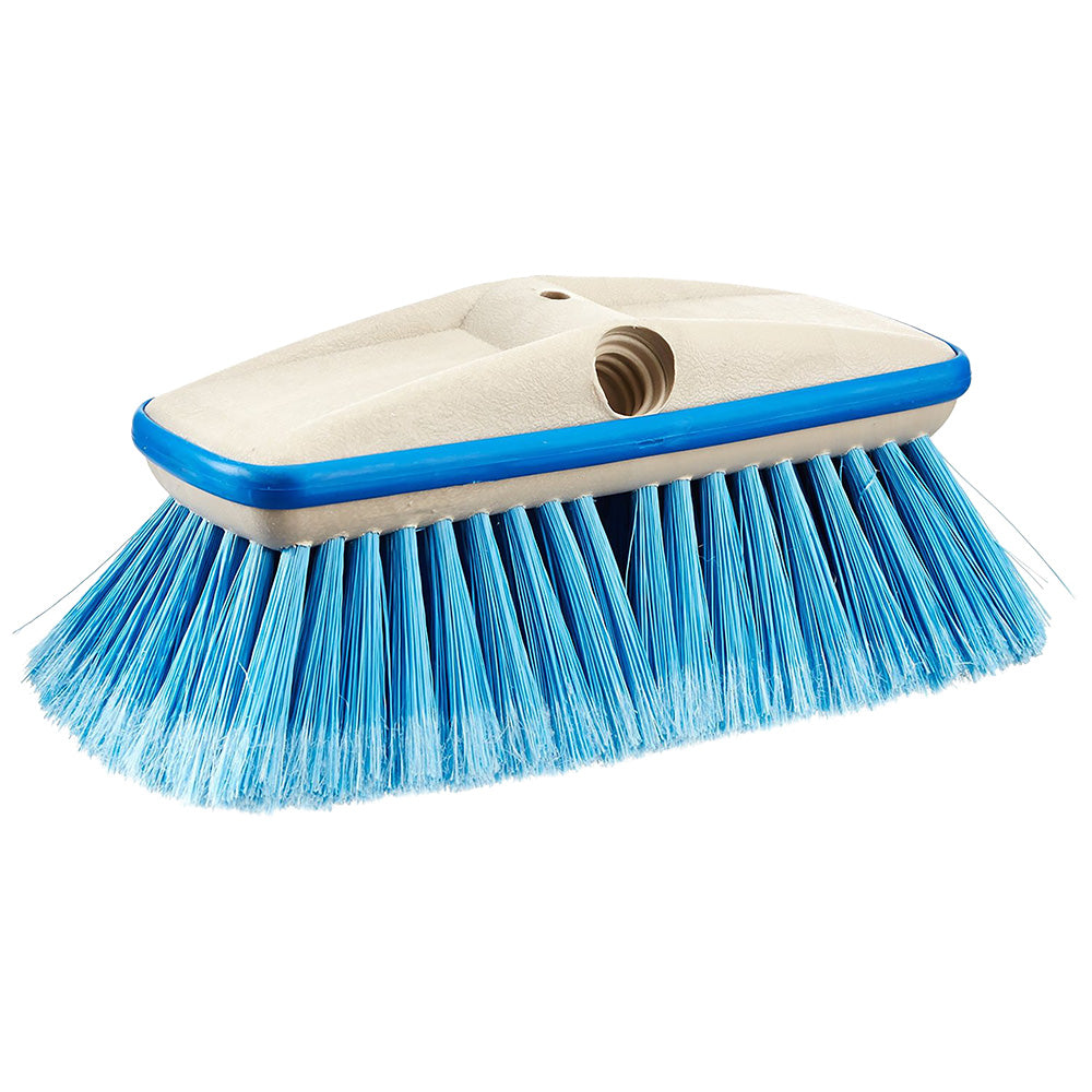 Star brite Deluxe Medium Blue Wash 8" Brush Head w/Bumper - Dual Connections
