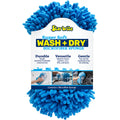 Star brite Microfiber Reggae Sponge - Blue, Dual-Sided Scrubbing  Dusting