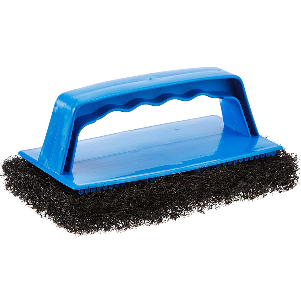 Star brite Coarse Black Scrub Pad w/Interchangeable Handle
