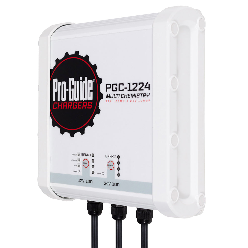 Pro-Guide 2 Bank On-Board Battery Charger - (1) 12V / (1) 24V - 20-Amp