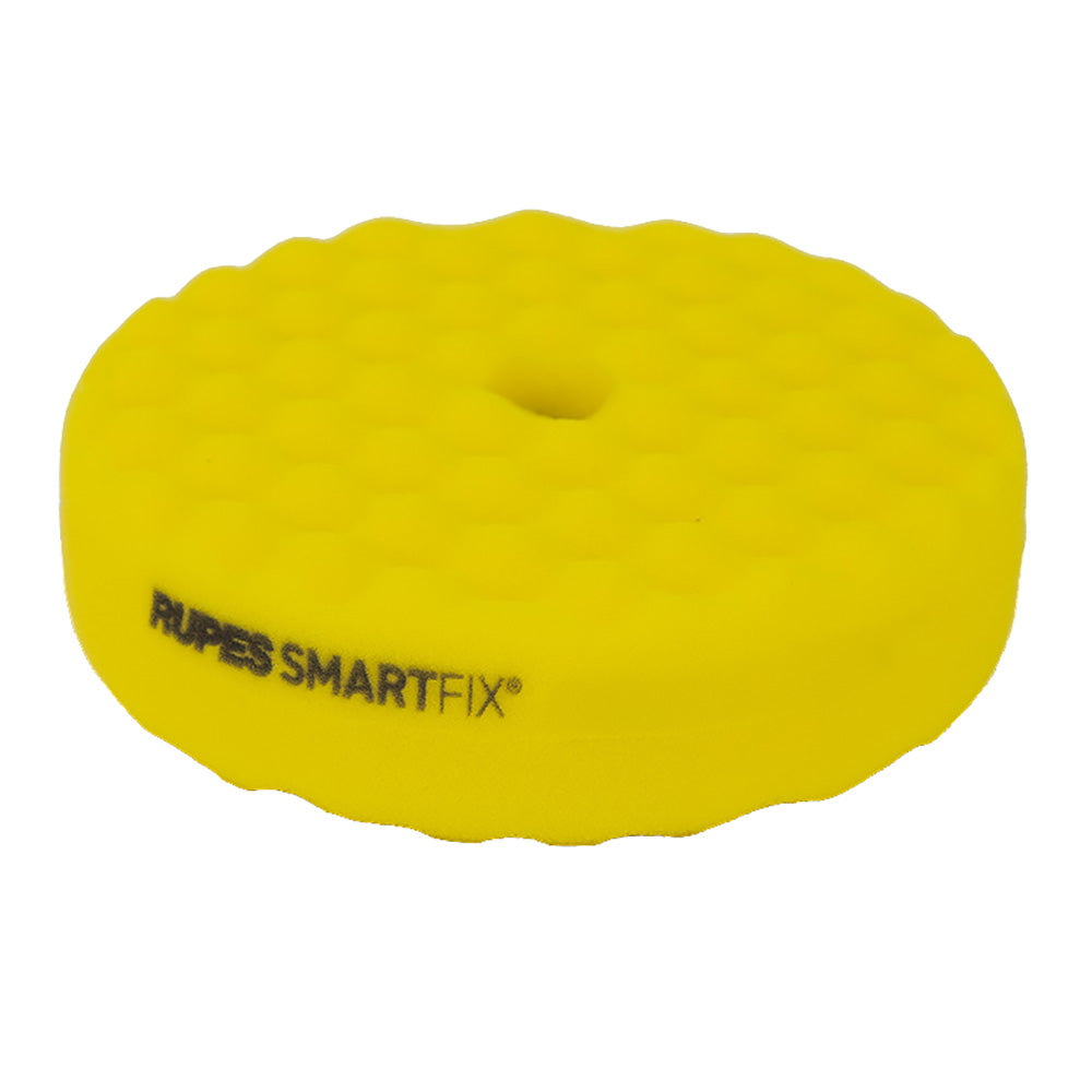 RUPES SMARTFIX Double-Sided Fine Foam Pad - 180mm - Yellow
