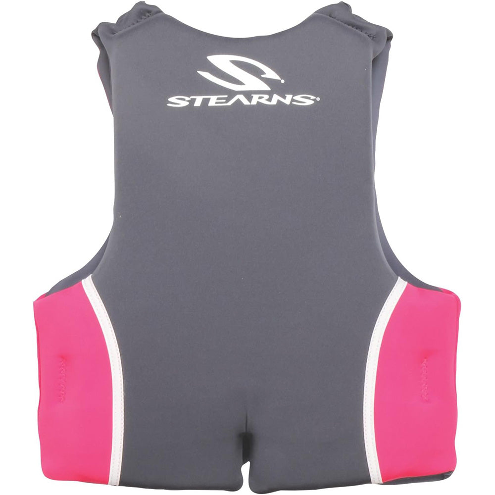 Stearns Youth Hydroprene Life Vest - Type III - Pink/Hot Pink - 50-90lbs
