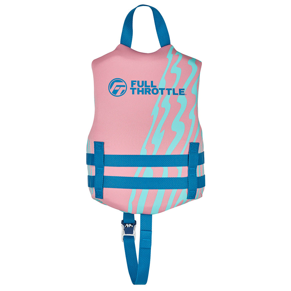 Full Throttle Child Rapid Dry Life Jacket - Pink