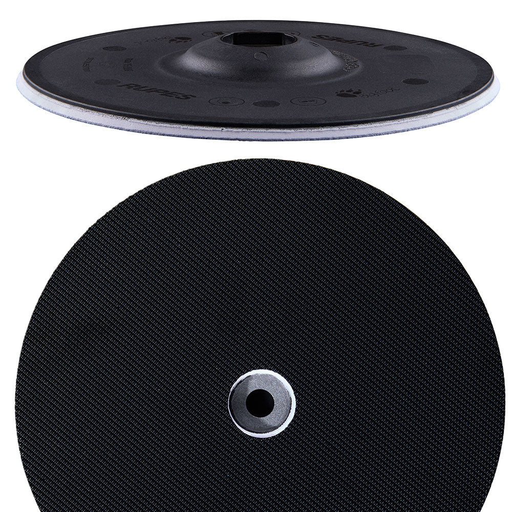 RUPES PrecisionPro Backing Plate - 125mm/5" - Velcro M8 Bolt  Shroud Lubricant