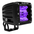 Black Oak 2" Ultraviolet LED Pod Light - Flood Optics - Pro Series 3.0 - 12W