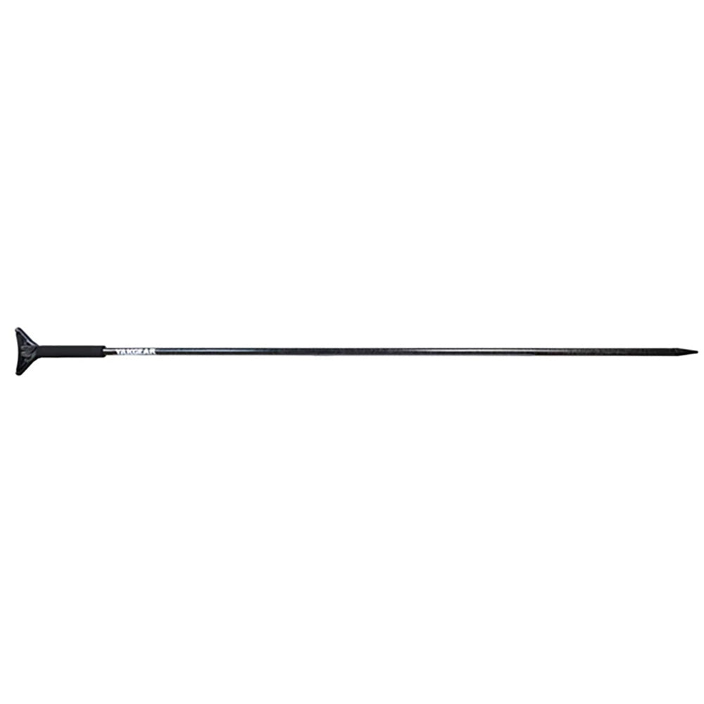 YakGear YakStick 6.5' Black Floating Stake-Out Anchor Stick w/Mudfoot