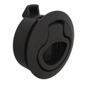 Southco Push-to-Close Latch, Medium Size, No Restriction, 7 - 12mm Grip, Plastic, Natural - Black
