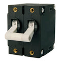 Egis A Series White Toggle Panel Mount Circuit Breaker - Dual Pole 50A