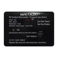 Safe-T-Alert 25 Series Surface Mount Dual Carbon Monoxide/Propane Alarm - 12V Hardwire - Black