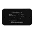 Safe-T-Alert 25 Series Flush Mount Dual Carbon Monoxide/Propane Alarm w/Trim Ring - Black - 12V Hard Wire