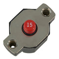 Egis 15A Push Button Circuit Breaker - Reset Only