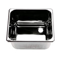 Scandvik Rectangular Sink Stainless Steel - Right Side Drain