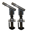 Lee's Sidewinder Bolt-In Outrigger Mounts, Lay-Down Version - Silver(Pair)