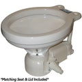 Raritan Sea Era QC Electric Toilet - Household Style - Integral Pump - Straight  90 Discharge - 12v