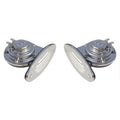Schmitt Marine Mini Stainless Steel Dual Drop-In Horn w/Stainless Steel Grills High  Low Pitch