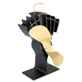 Ecofan by Caframo UltrAir 810CA Heat Powered Stove Fan - Gold Blade