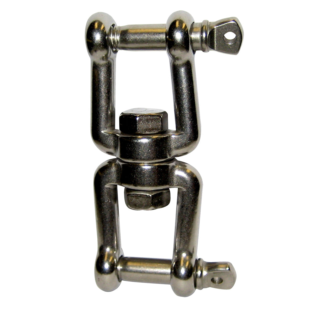 Quick SW8 Anchor Swivel - 8mm Stainless Steel Jaw Jaw Swivel for 11-16 lb. Anchors