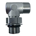 Uflex90 Adjustable Fitting f/Back of UP Series Helms - ORB 6 to 3/8" COMP