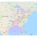 Furuno Gulf of Mexico, Great Lakes  Rivers - Vector Chart  Standard Resolution Satellite Photos f/Part of the Great Lakes - Unlock Code