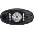 RIGID Industries A-Series Black Low Power LED Light - Single - Cool White