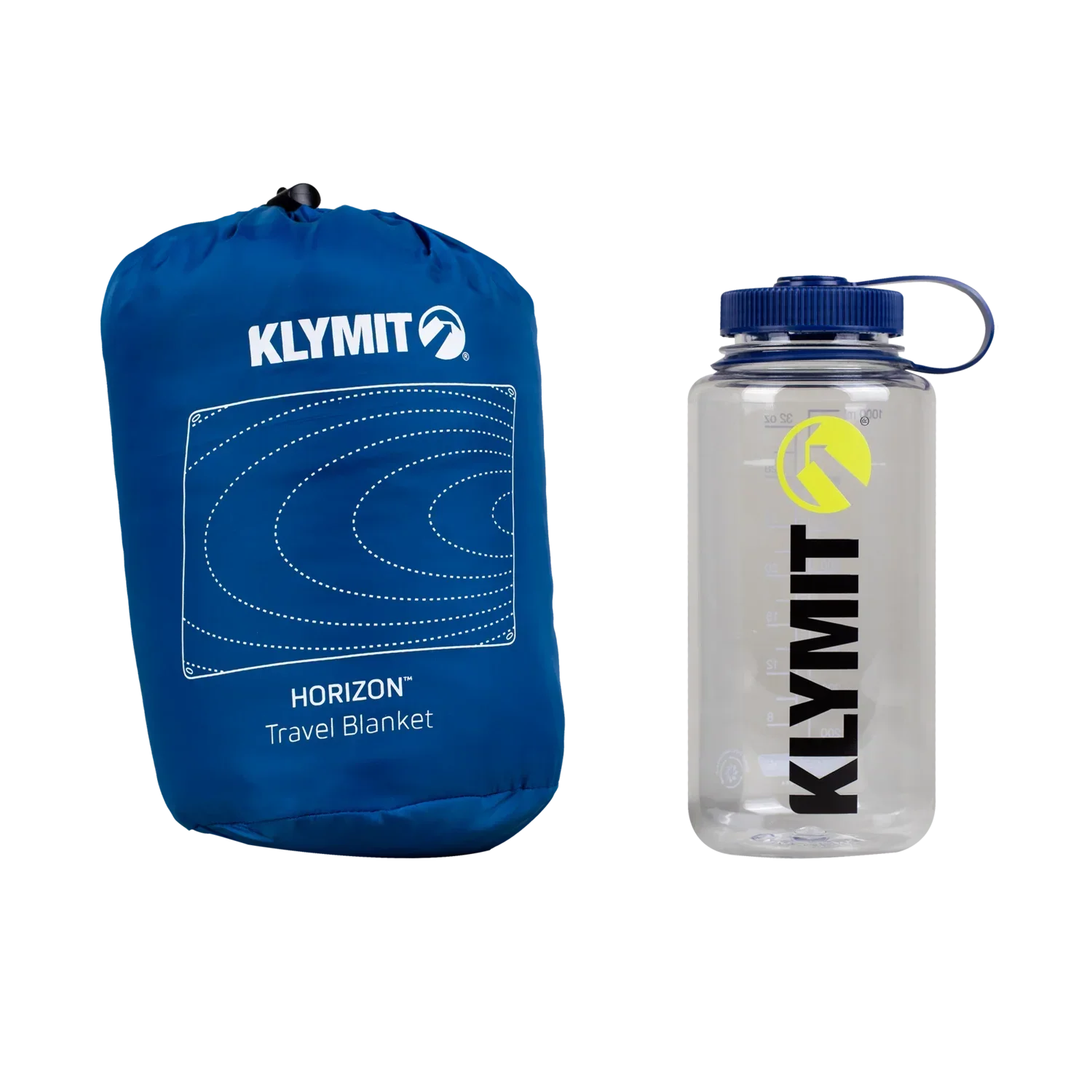 Kylmit Horizon Travel Blanket - Deep Water