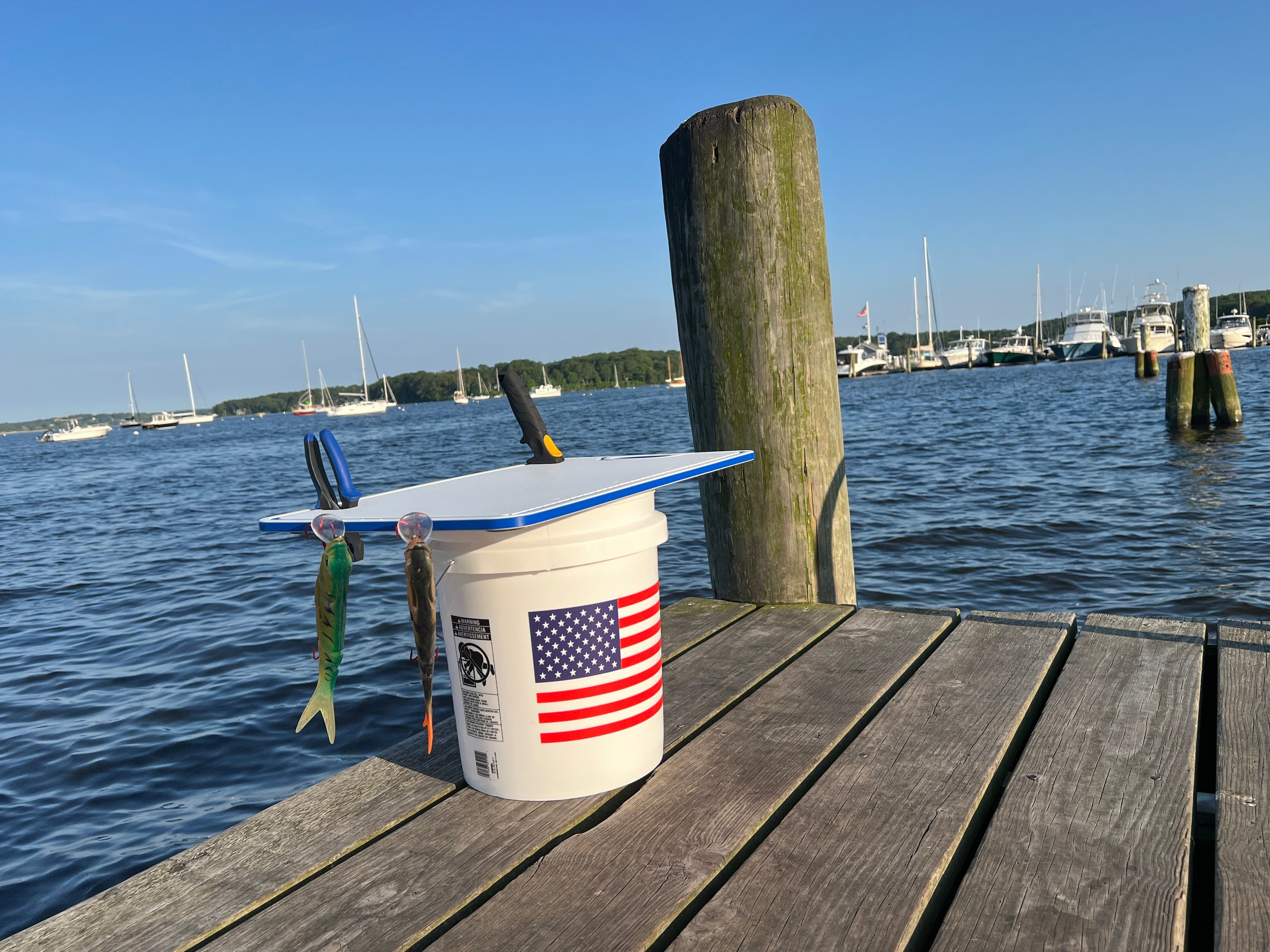 Made in the USA | Premium Bucket or Cooler Fishing Cutting Board